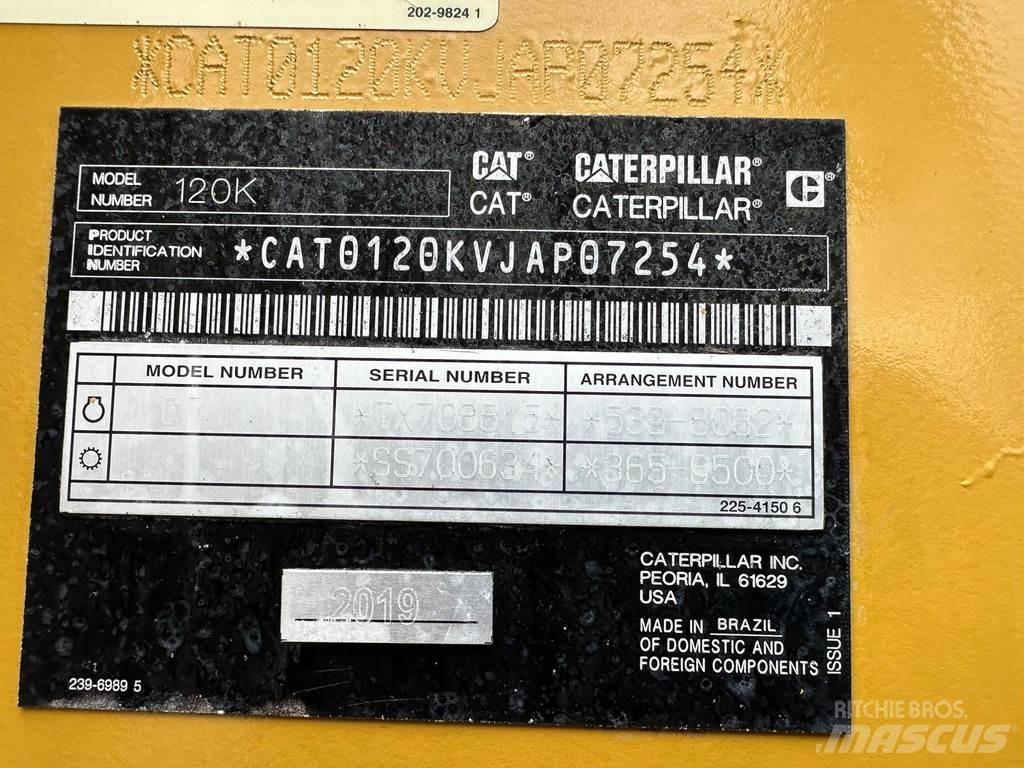 CAT 120K Vejhøvle / Gradere