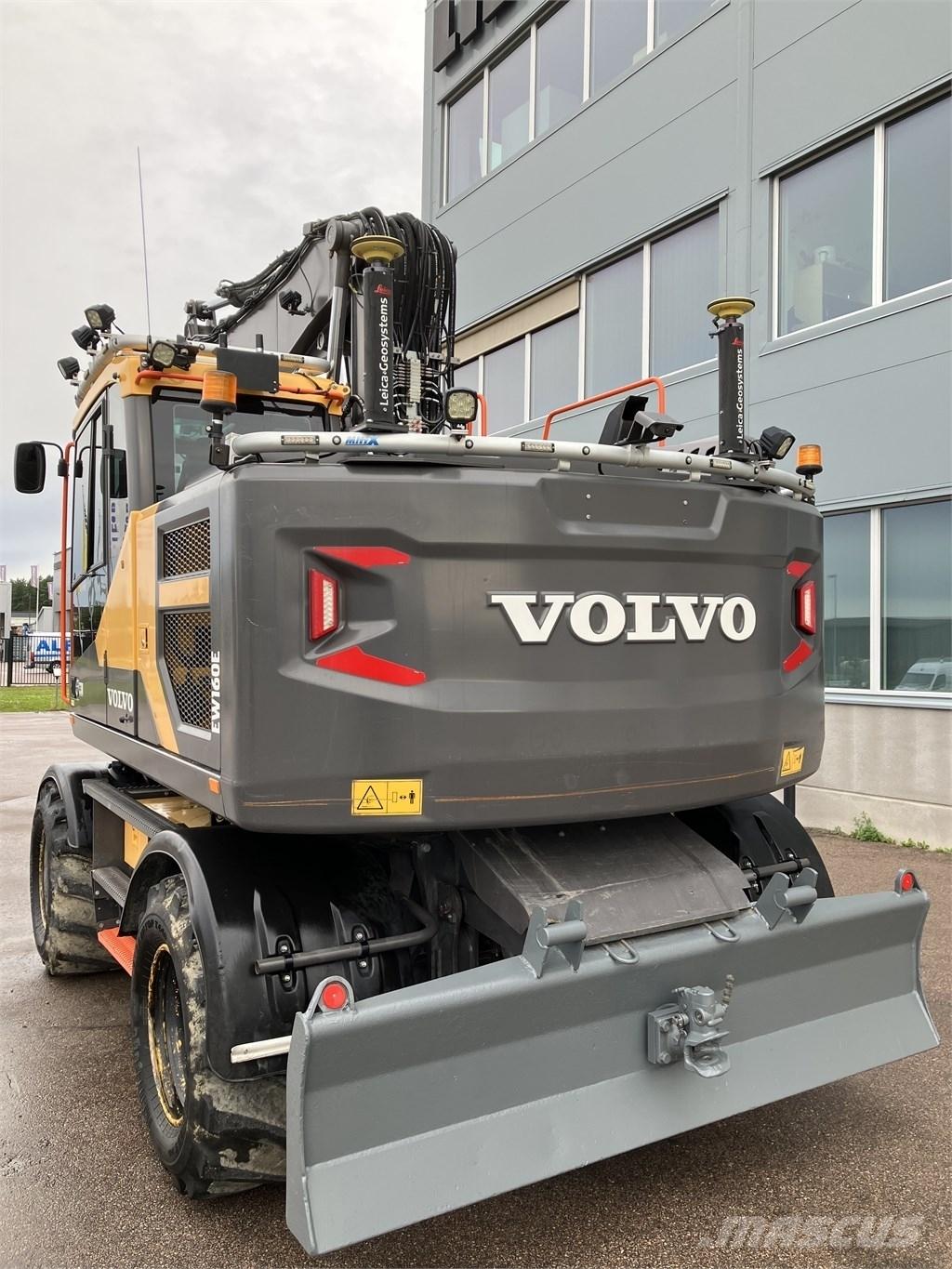 Volvo EW 160 E Gravemaskiner på hjul