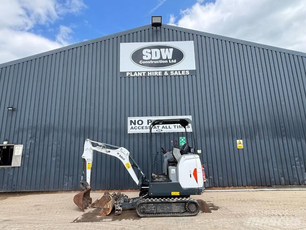 Bobcat E 17 Minigravemaskiner