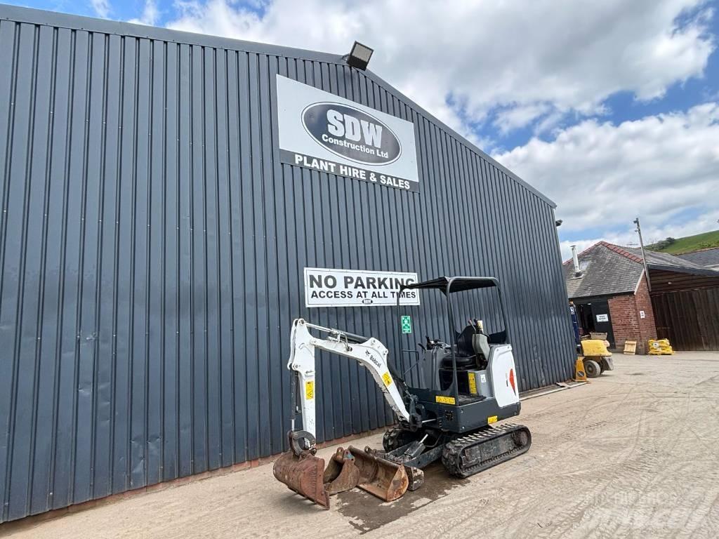 Bobcat E 17 Minigravemaskiner