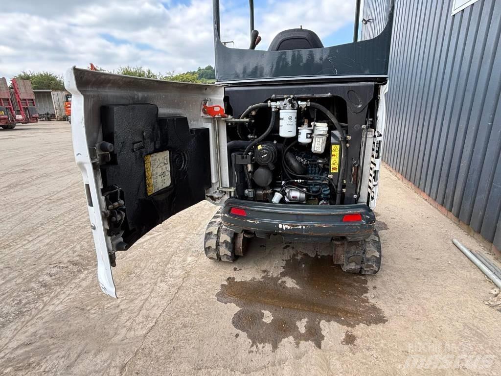 Bobcat E 17 Minigravemaskiner