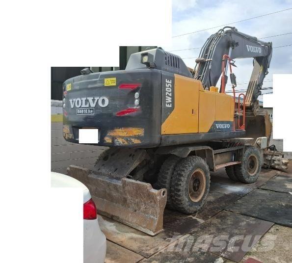 Volvo EW 205E Gravemaskiner på hjul