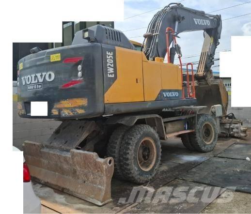 Volvo EW 205E Gravemaskiner på hjul