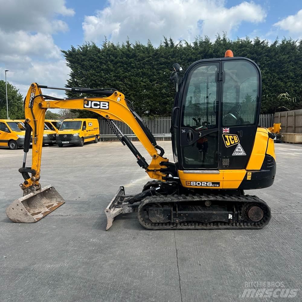 JCB 8026 Minigravemaskiner