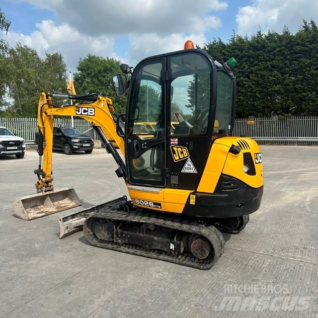 JCB 8026 Minigravemaskiner