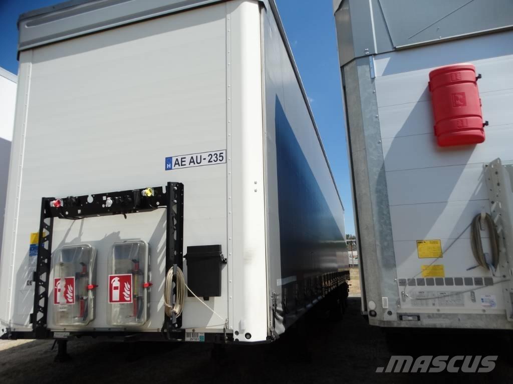 Kögel SN 24 Semi-trailer med Gardinsider