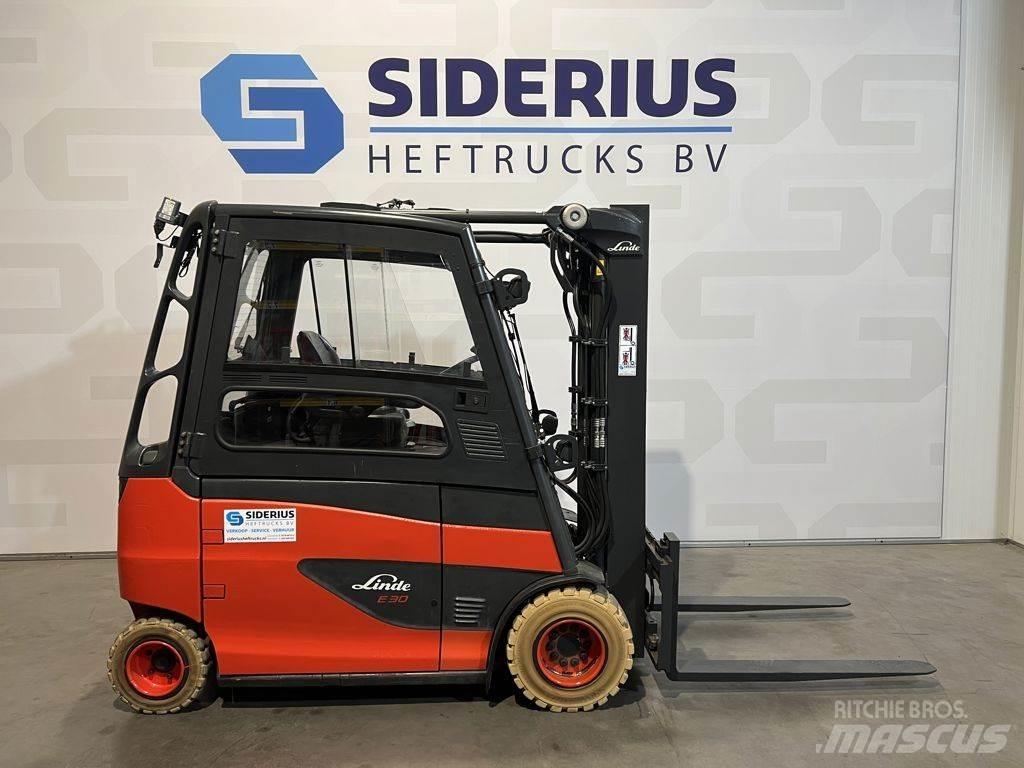 Linde E30HL-01/600 El gaffeltrucks