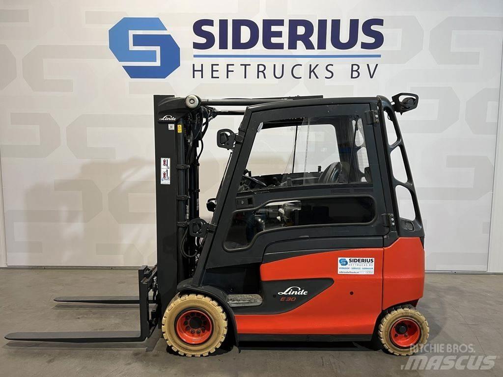 Linde E30HL-01/600 El gaffeltrucks
