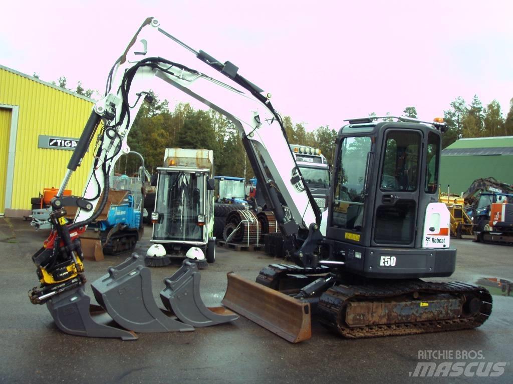 Bobcat E 50 Minigravemaskiner