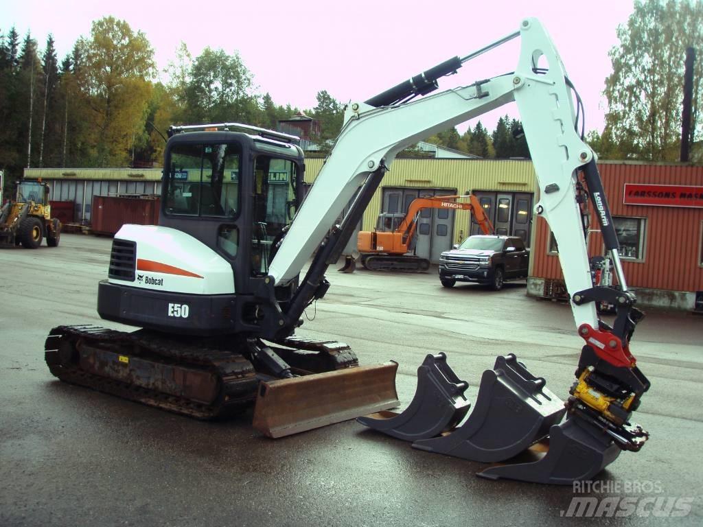Bobcat E 50 Minigravemaskiner