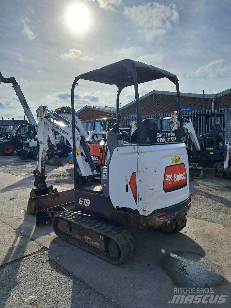 Bobcat E 19 Minigravemaskiner