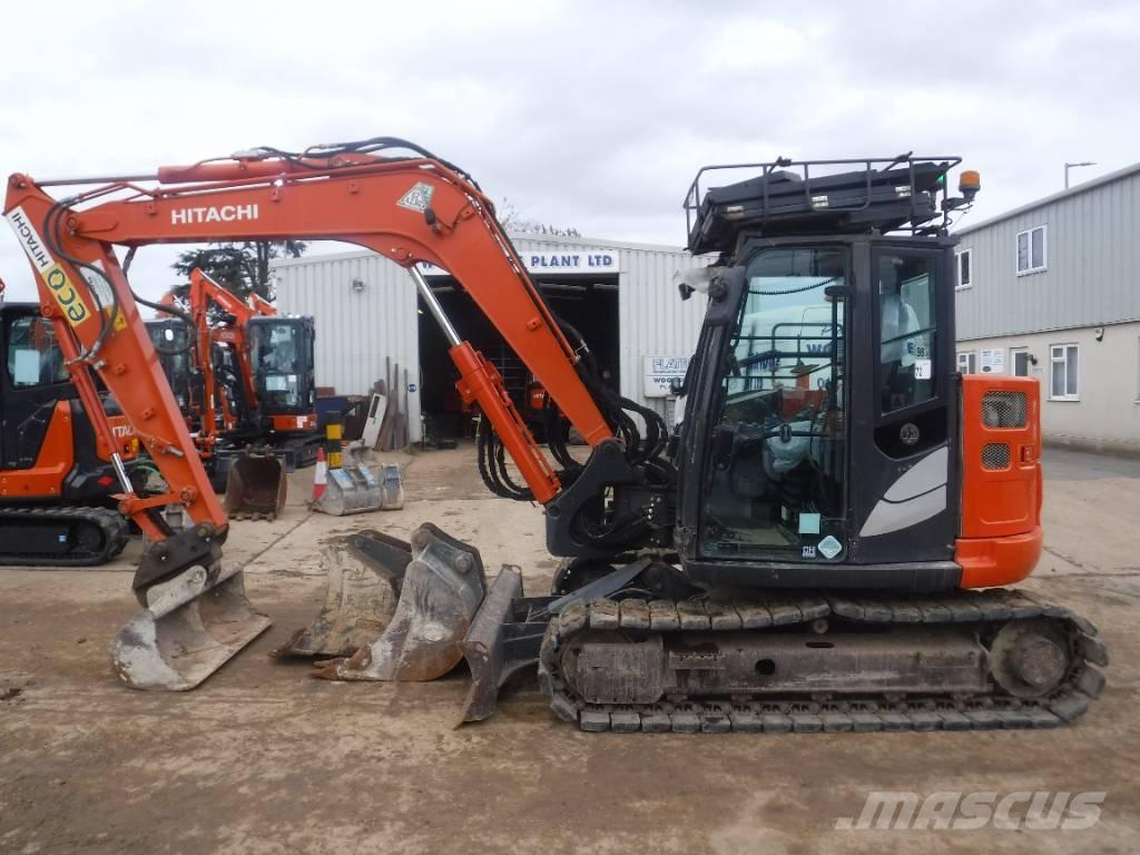 Hitachi ZX 85 US B-6 Midi-gravemaskiner 7t - 12t