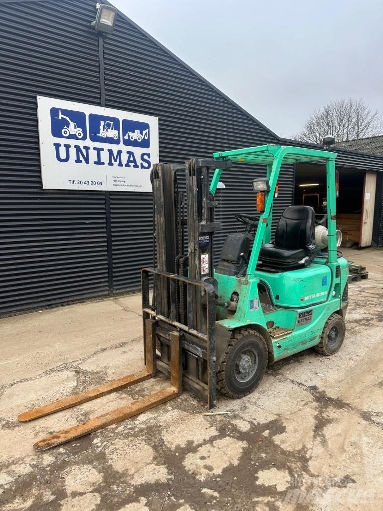 Mitsubishi FG18 LPG gaffeltrucks