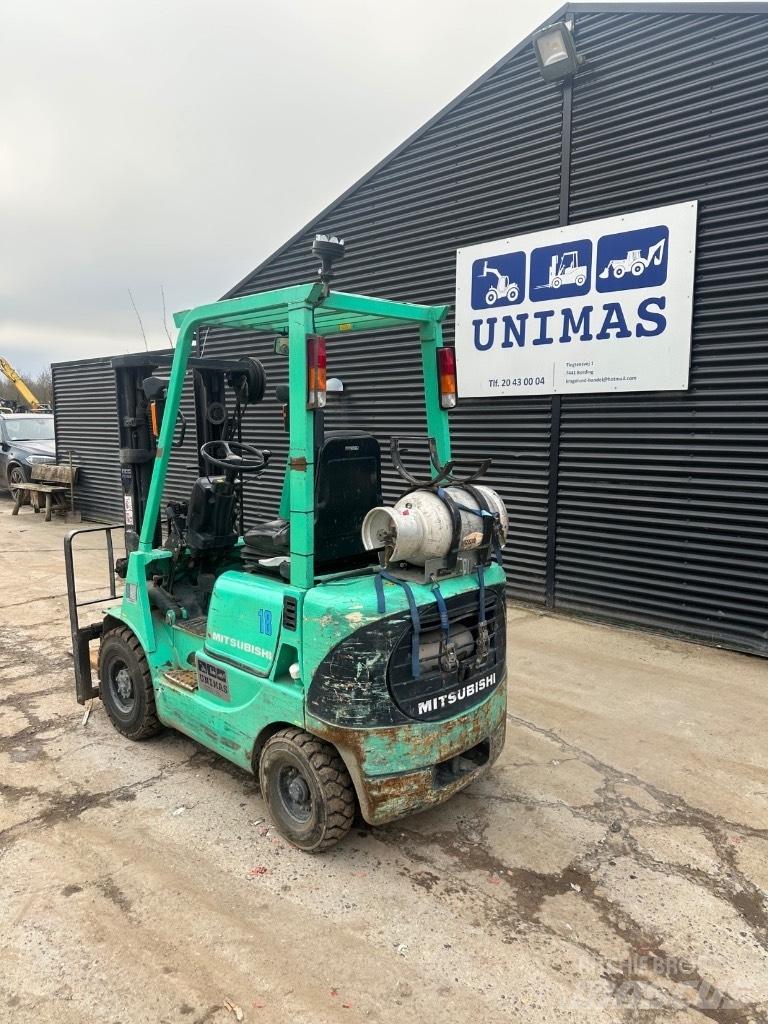 Mitsubishi FG18 LPG gaffeltrucks