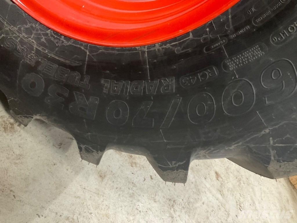 Michelin X bib Hjul, Dæk og Fælge