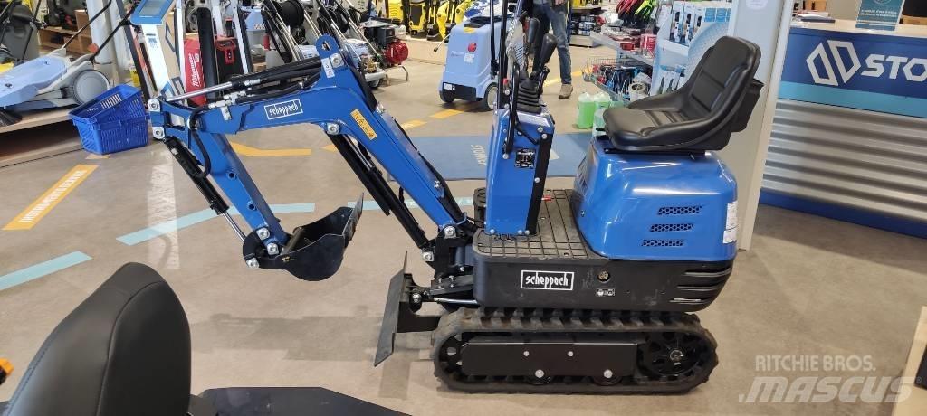  Scheppach Exc815 Minigravemaskiner