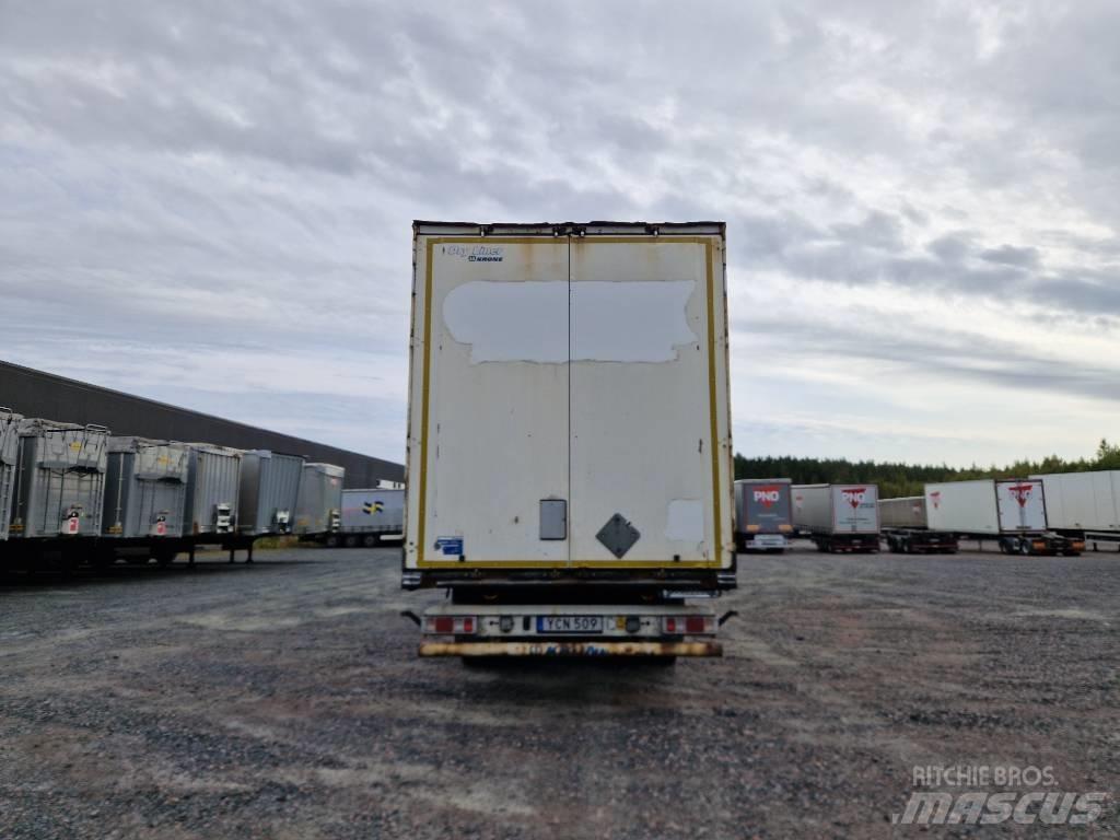 Krone SKÅP Semi-trailer med fast kasse
