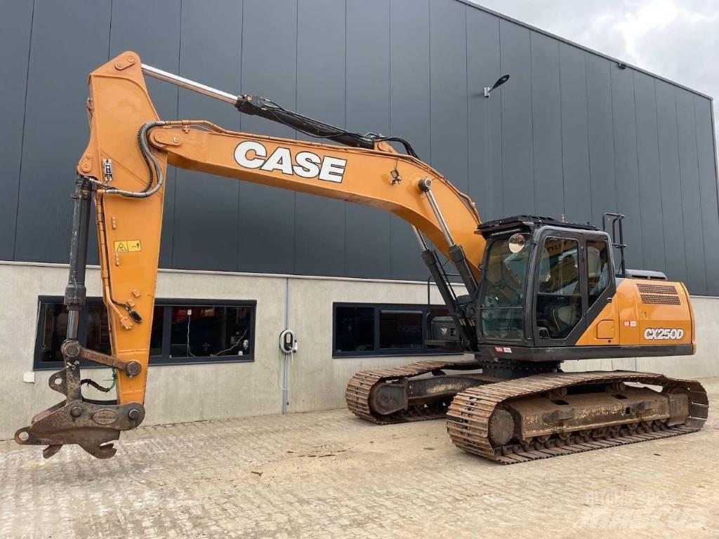 CASE CX 250 D Gravemaskiner på larvebånd