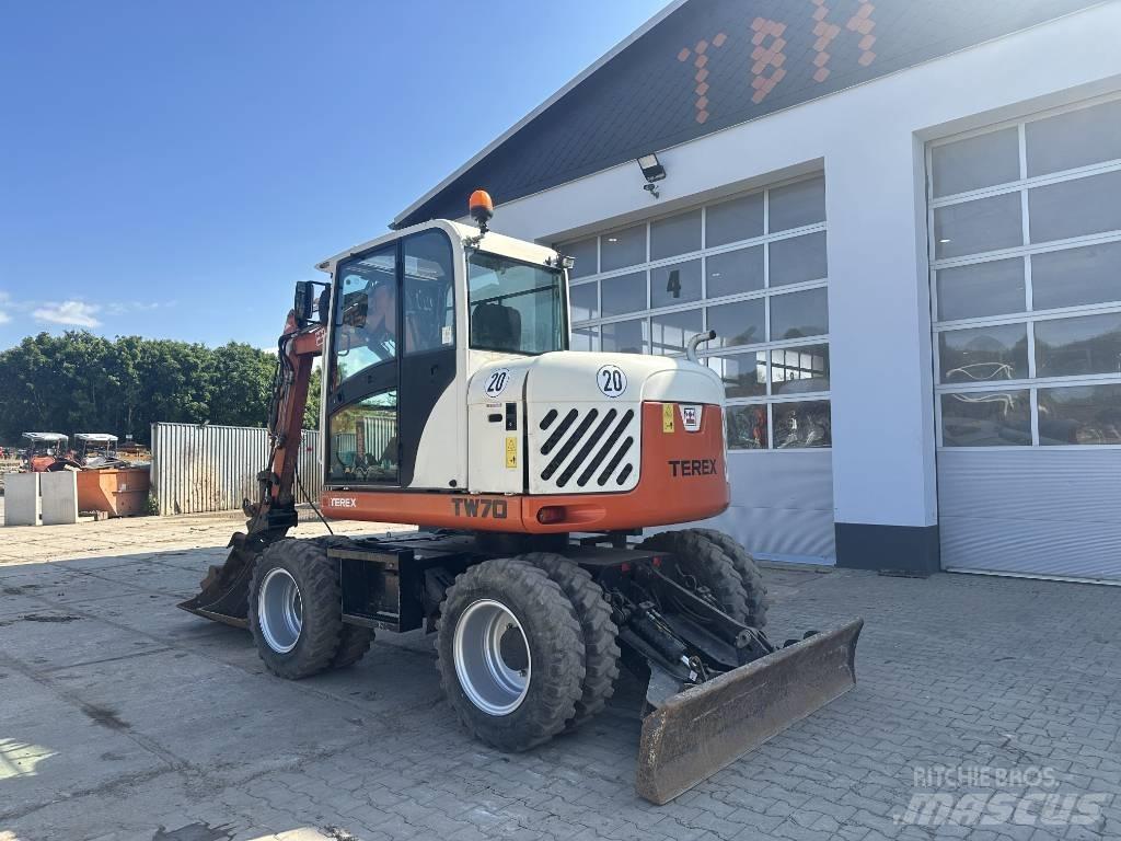 Terex TW 70 Gravemaskiner på hjul