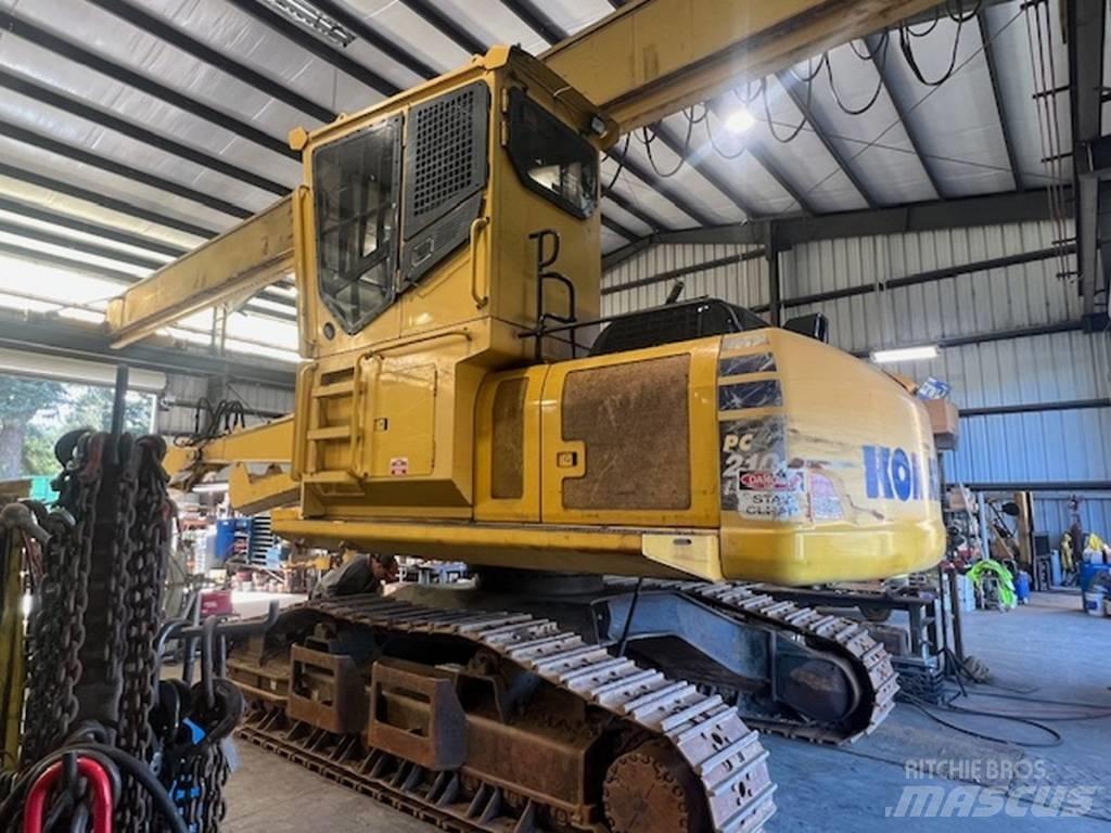 Komatsu PC210LL-10 Knuckleboom læssere