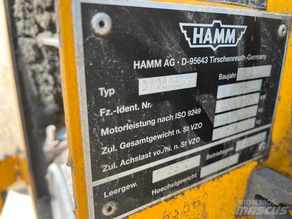 Hamm DV06K Super Kombi tromle