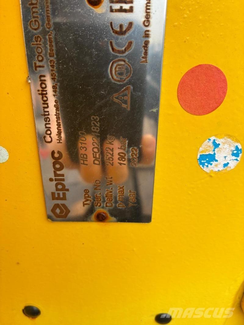 Epiroc HB3100 Hydraulik / Trykluft hammere