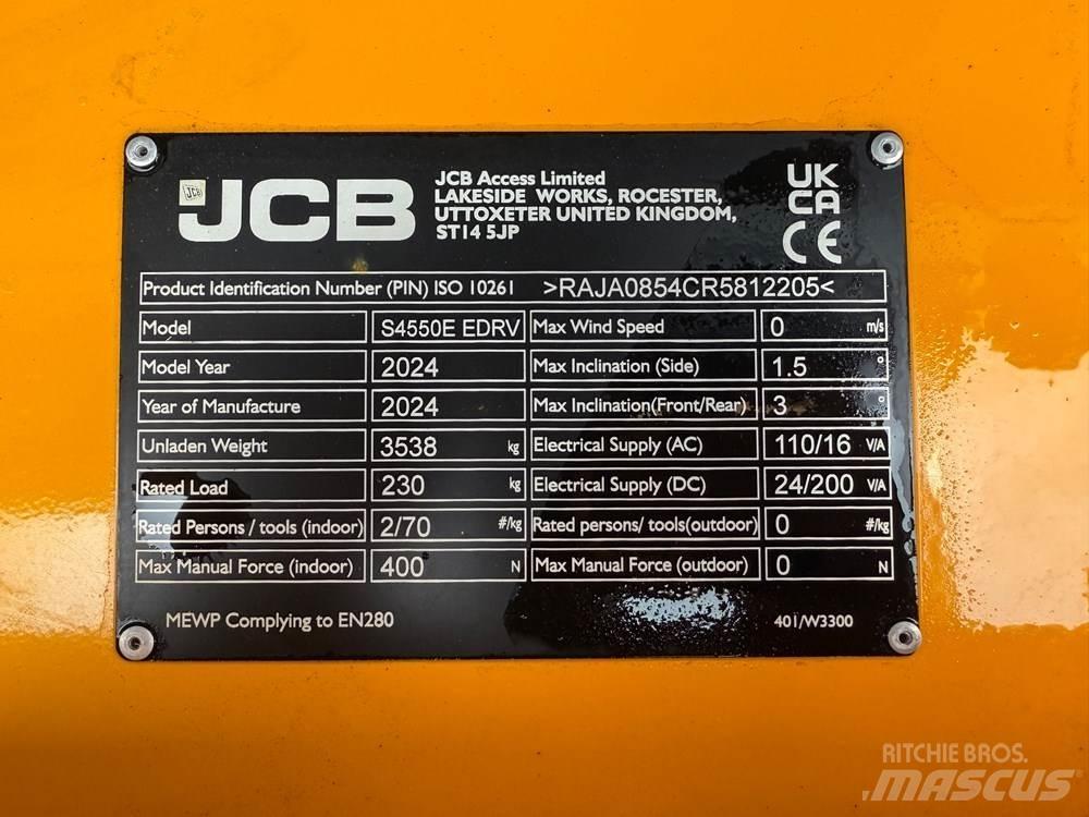 JCB S4550E Saxlifte