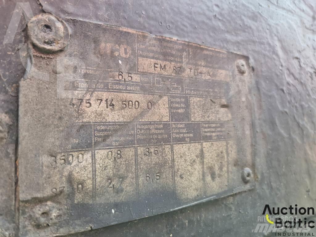 Franz Mersh FM 87 Semi-trailer med Gardinsider