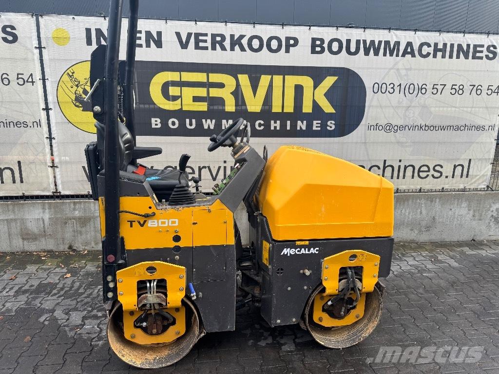 Mecalac TV 800 Tvilling tromle