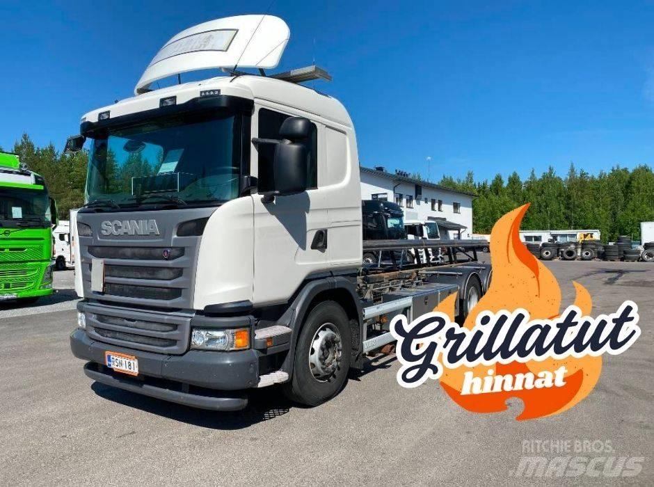 Scania G490 6x2*4 Lastbiler med containerramme / veksellad