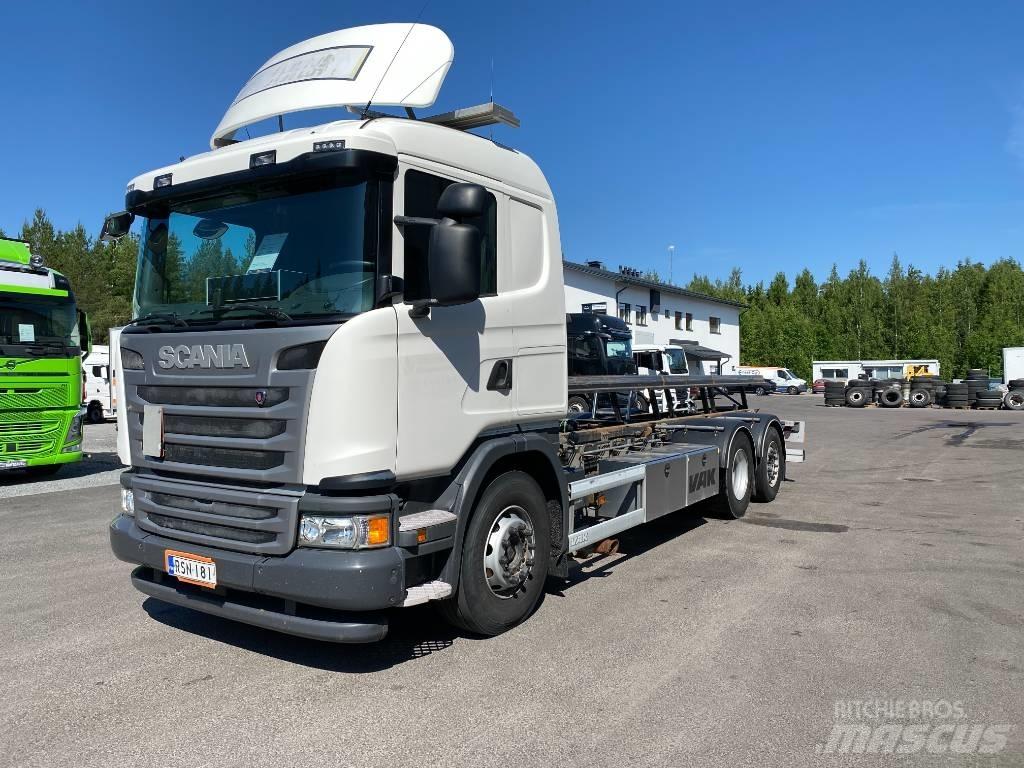 Scania G490 6x2*4 Lastbiler med containerramme / veksellad