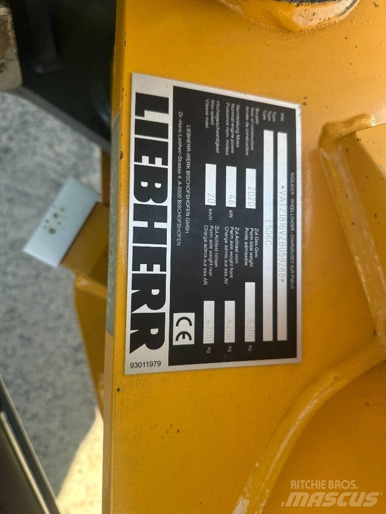 Liebherr L 506 Læssemaskiner på hjul