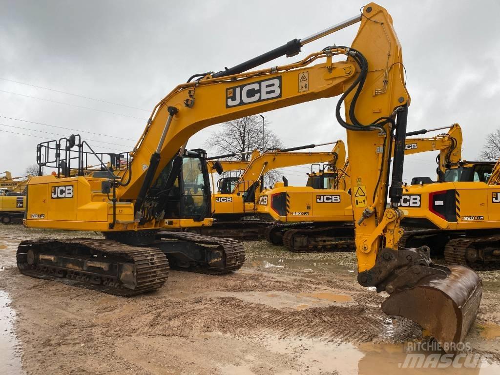 JCB 220 XL Gravemaskiner på larvebånd