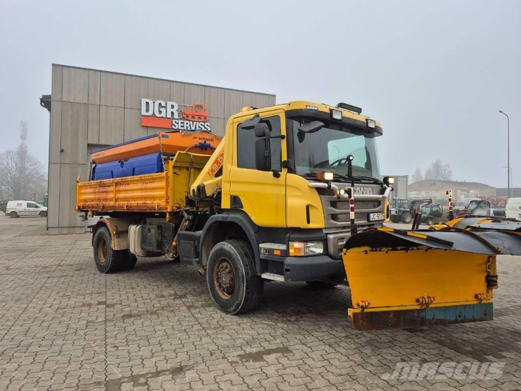 Scania P360 Lastbiler med tip