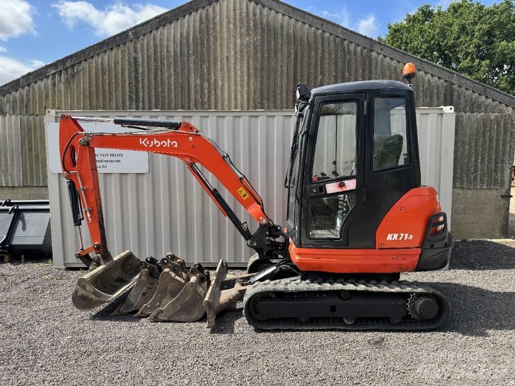 Kubota KX 71-3 Minigravemaskiner
