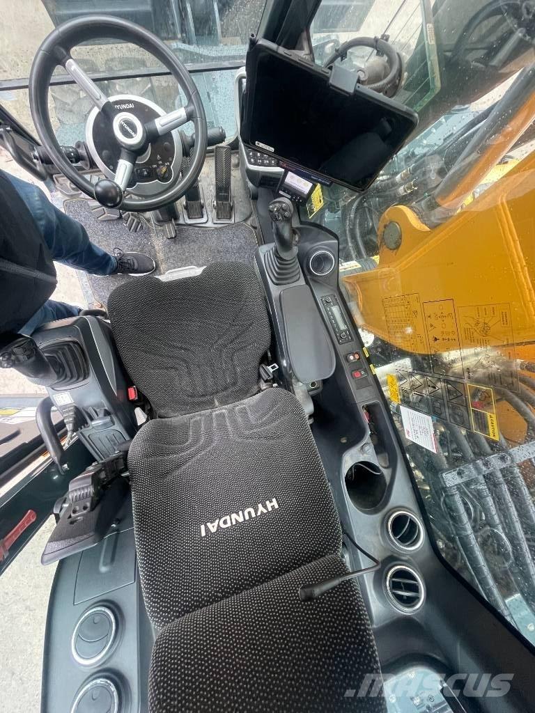 Hyundai HW 160 Gravemaskiner på hjul