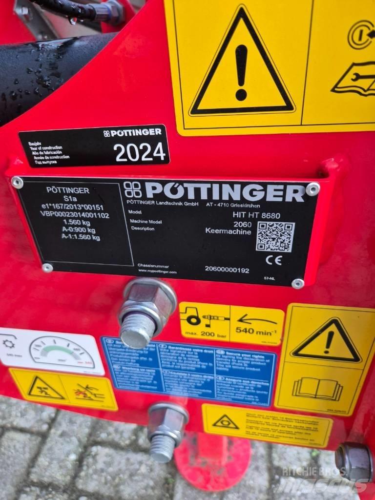 Pöttinger HIT 8680 River og høvendere
