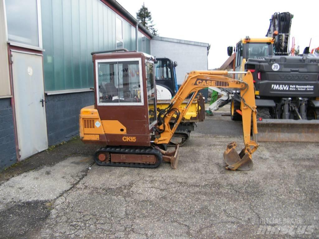 CASE CK15 Minigravemaskiner