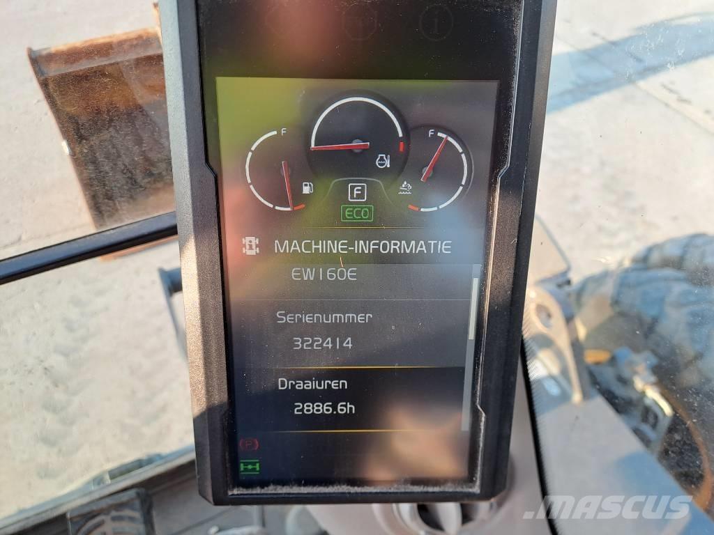 Volvo EW160E Gravemaskiner på hjul