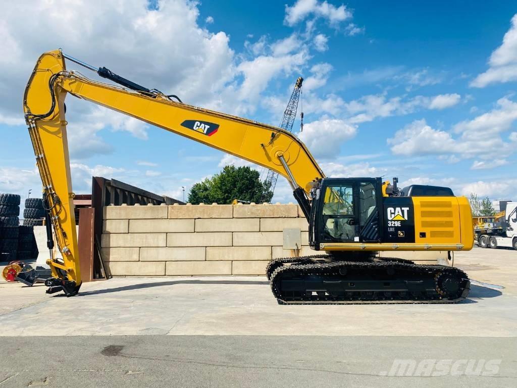 CAT 329e lre Gravemaskiner med lang gravebom
