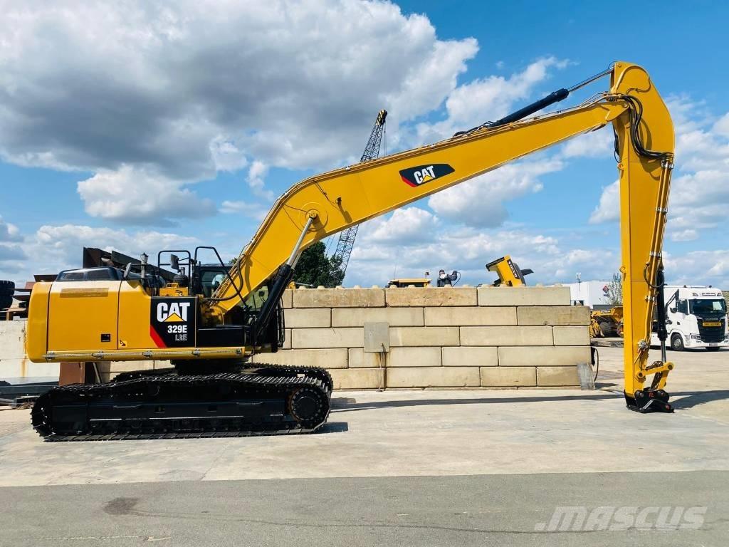 CAT 329e lre Gravemaskiner med lang gravebom