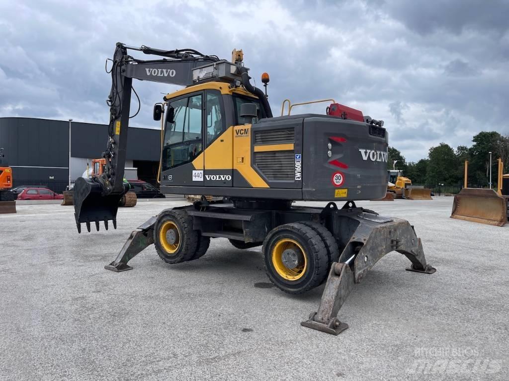 Volvo EW 160 E Gravemaskiner på hjul