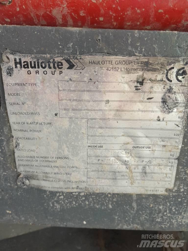Haulotte Optimum  8 Saxlifte
