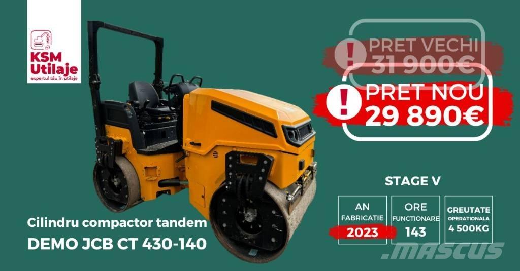 JCB CT430-140 Tvilling tromle
