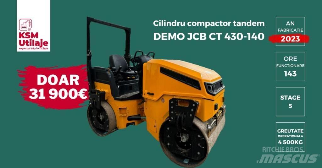 JCB CT430-140 Tvilling tromle