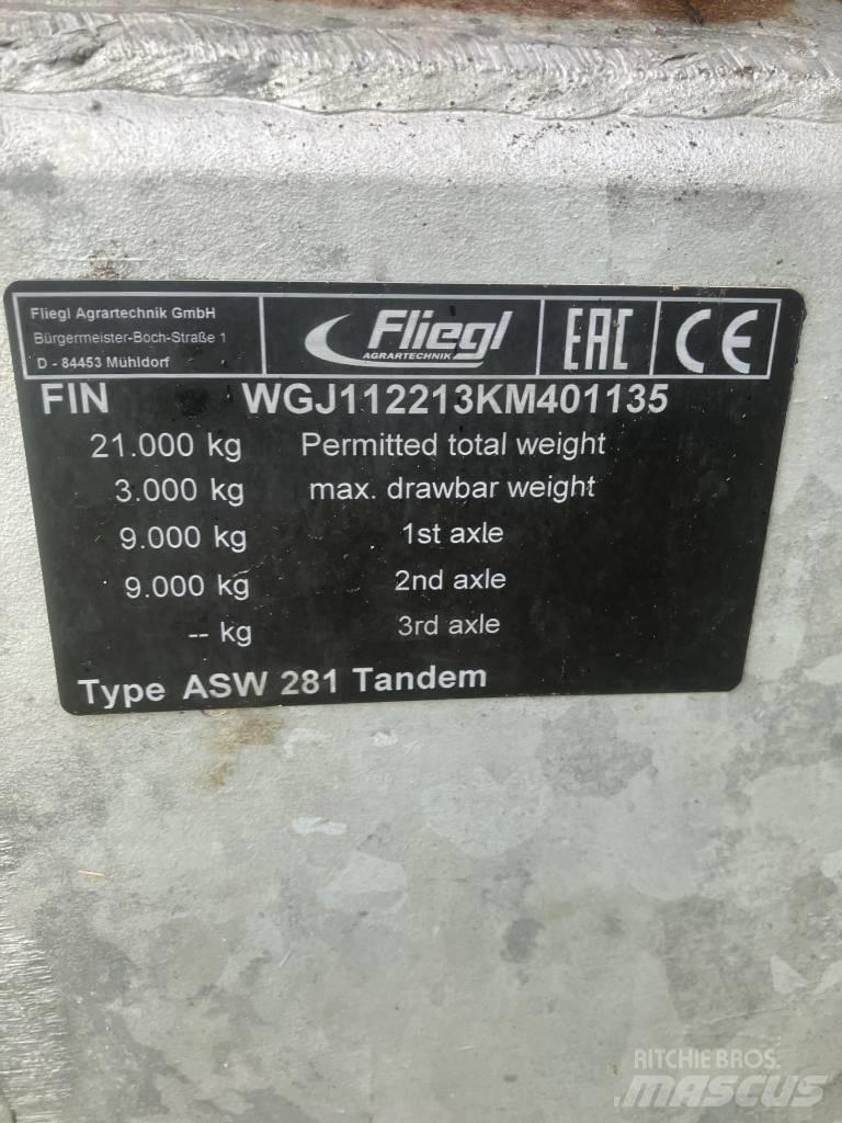 Fliegl asw 281 Andre vogne