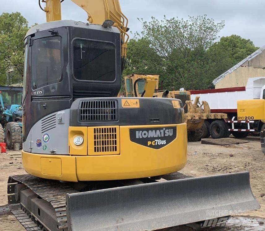Komatsu pc78us Midi-gravemaskiner 7t - 12t