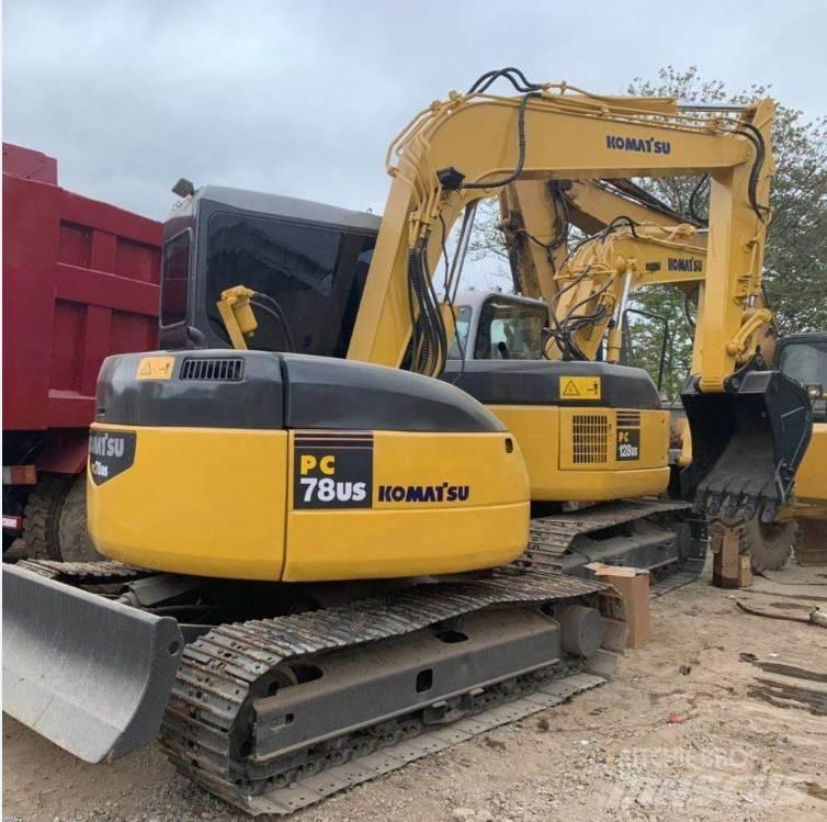Komatsu pc78us Midi-gravemaskiner 7t - 12t