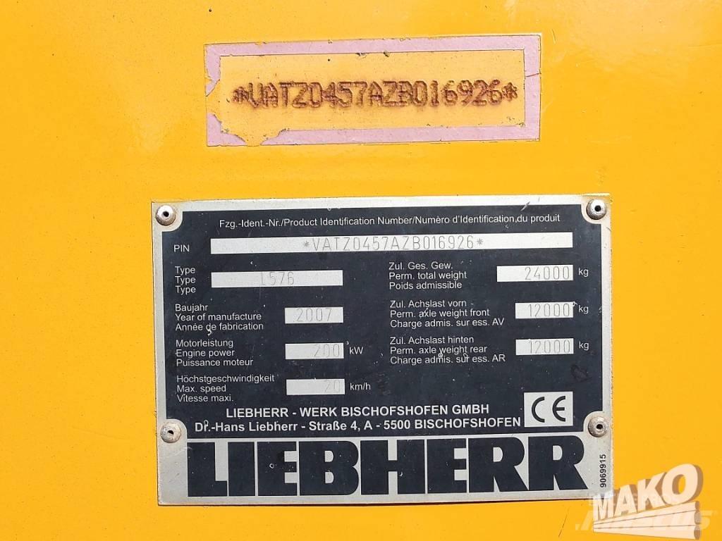 Liebherr L 576 Læssemaskiner på hjul