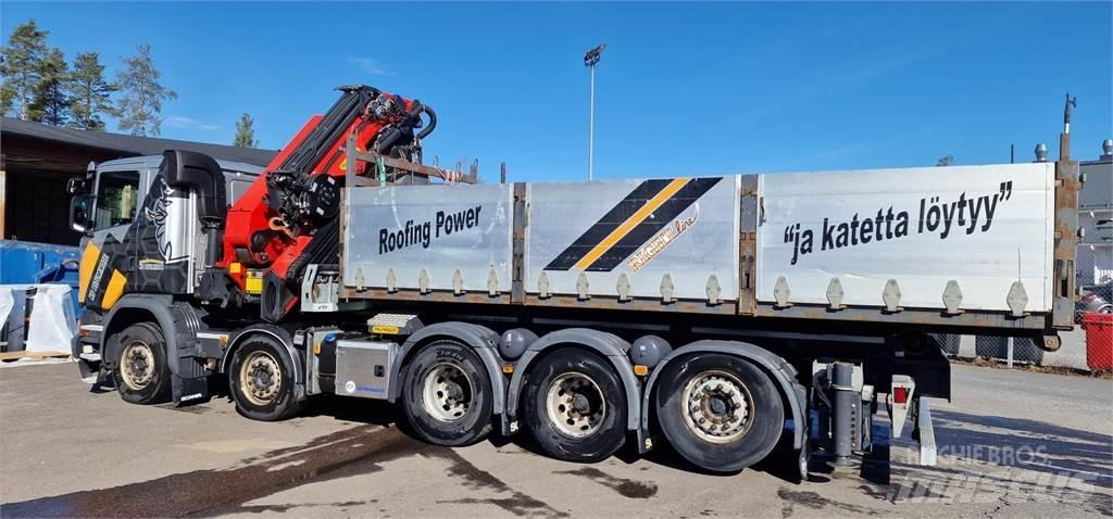 Scania G410 Lastbil med kran